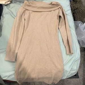 Cute fall sweater dress